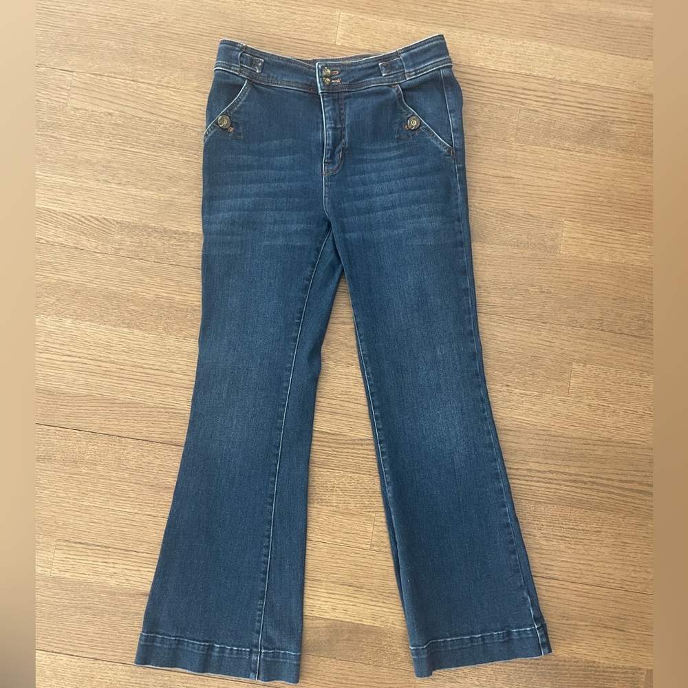 Pilcro high rise bootcut jeans